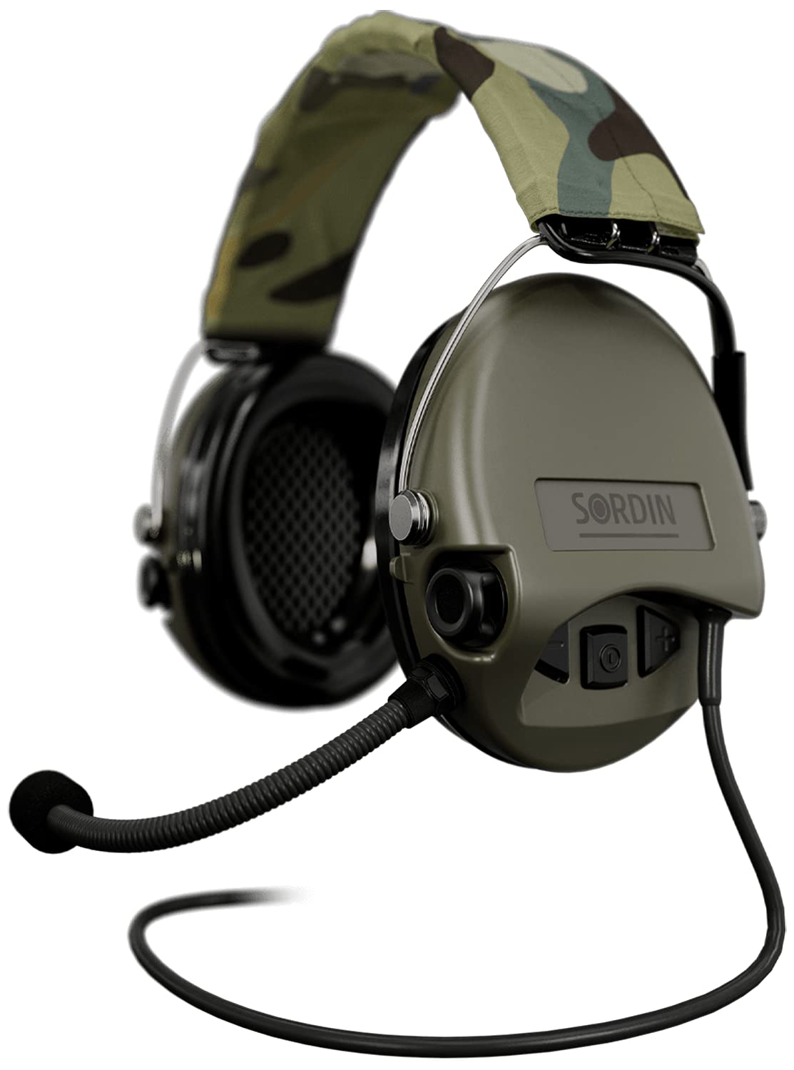 Sordin MIL CC Slim Ear Muffs - 75332-06-S - Military Ear Defenders